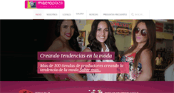 Desktop Screenshot of macroplaza.com.mx